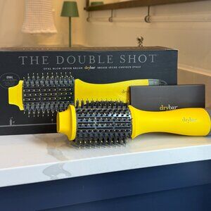 NEW Drybar The Double Shot Blow-Dryer Brush - NIB Retail $155 UPC 819204014870
